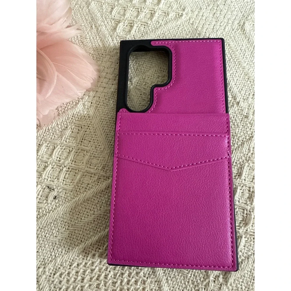 Samsung Galaxy S24‎ Ultra Wallet Case, Built-in Card Holder,PU Leather Kickstand